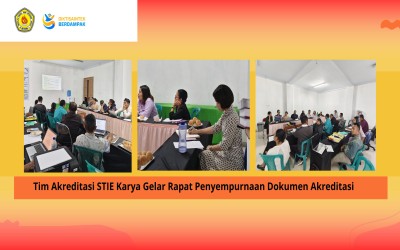 Tim Akreditasi STIE Karya Gelar Rapat Penyempurnaan Dokumen Akreditasi